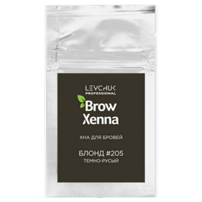 Хна для бровей, блонд 205, BrowXenna, 6 г