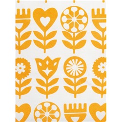 Полотенце Этель Yellow garden 40х73см, 100% хлопок, саржа 190 г/м2