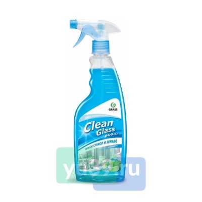 Средство для чистки стекла Grass Clean Glass Голубая лагуна, 600 мл.