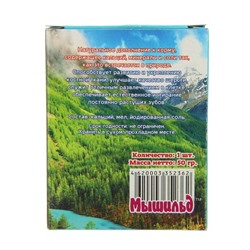 Минерально-солевой камень "Земляника" для грызунов, коробка 50 г