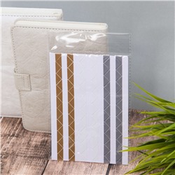 Наклейки-уголки "Classic", brown-grey