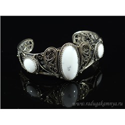 Браслет с кахолонгом, 19,5 см.