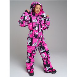 Комбинезон зимний для девочки