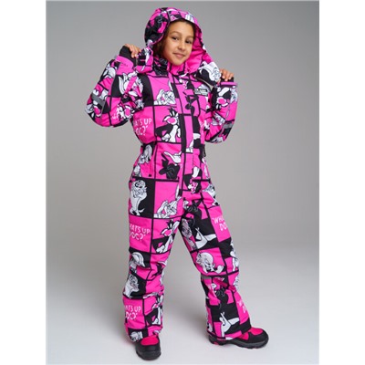 Комбинезон зимний для девочки