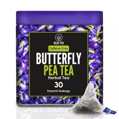 Чай из Клитории (30 пак, 1,65 г), Butterfly Pea Herbal Tea, произв. Blue Tea