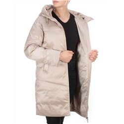GWD21530P BEIGE Пальто зимнее  женское PURELIFE (200 гр. холлофайбер)