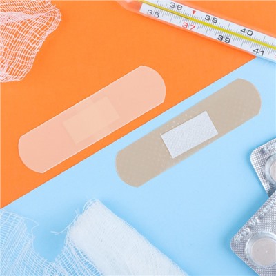 Лейкопластырь бактерицидный 72×19 мм, полимерная основа