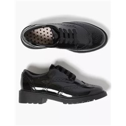 Kids' Leather Brogue School Shoes (13 Small - 7 Large)