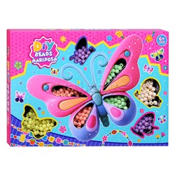 Набор создание украшений "Цветные бусины" в коробке