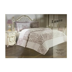 Жаккардовое Покрывало 240x260 см с 2-мя Наволочками 50x70 см Delux Seri - My Bed