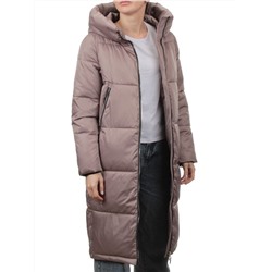 868 BEIGE Пальто зимнее женское (170 гр. холлофайбер)