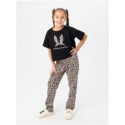 Пижама "Ушки" детская девочка с брюками