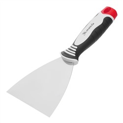 Шпательная лопатка из нержавеющей стали, 100 мм, трехкомпонентная ручка Matrix