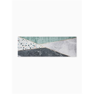 Набор ковриков для кухни Этель «Мозайка», 2 шт., 38×58 см, 38×118 см