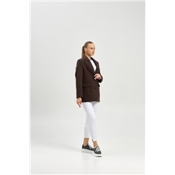 Пальто женское демисезонное 27100 шоколад