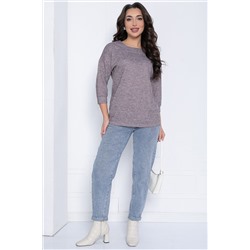 Блуза В гармонии с собой (серо-бордовая) Б12425