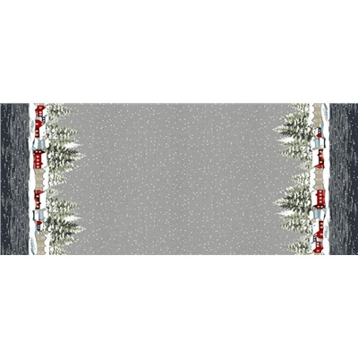 Скатерть двунитка №159 Норвежские домики