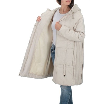 22-110 LT.BEIGE Куртка зимняя облегченная женская (150 гр. холлофайбер)