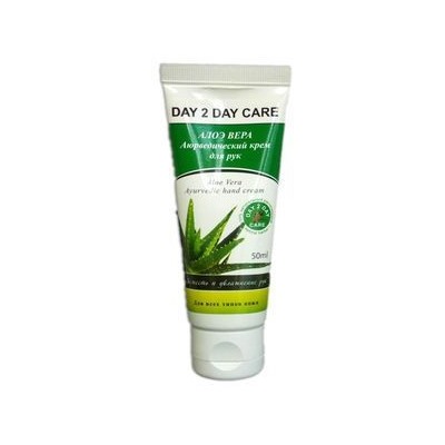 Аюрведический крем для рук ДЭЙ ТУ ДЭЙ КЭР Алоэ Вера , 50мл