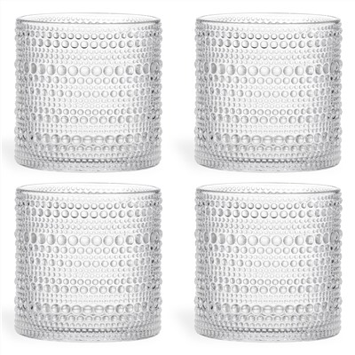 НАБОР СТАКАНОВ "BUBBLES" 4 ШТ. 390 МЛ / 9 СМ