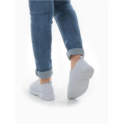 03-PDD161-5 GRAY/LT. BLUE Полуботинки женские (натуральная кожа)