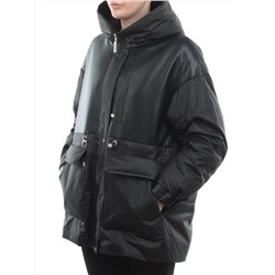 M24-211 BLACK Куртка демисезонная женская (100 гр. синтепон)