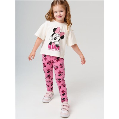 Комплект для девочки: футболка, леггинсы