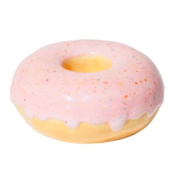 Подсвечник Fast food, Donut, Ø7 см, розовый