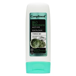 Бальзам для кожи головы и волос Compliment Bio Botanica Active Глина 3 в 1 200 ml