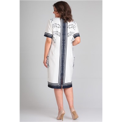 Платье Diamant 1862 молочно-синий