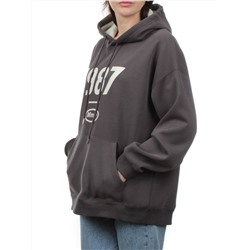 PG-I990I-2313 DK. GRAY Худи женское (90% хлопок, 10% полиэстер)
