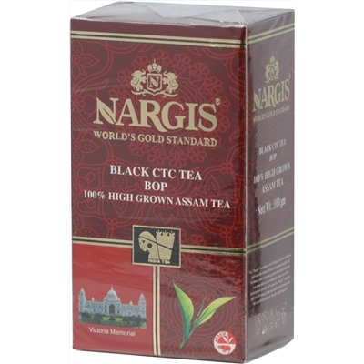 NARGIS. Black CTC Tea BOP 100 гр. карт.пачка