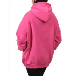 2226 PINK Толстовка женская (85% хлопок, 10% полиэстер, 5% спандекс)