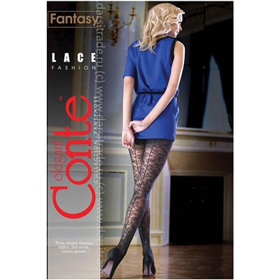 Колготки женские Fantasy Lace Conte Дроп