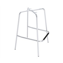 Стул барный SHT-ST35-1/S29
                        угольно-серый / хром лак