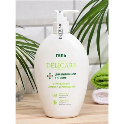 Гель для интимной гигиены Delicare с экстрактом лотоса и ромашки, 270 мл