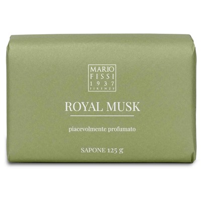 Мыло натуральное Королевский мускус Bar Soap Royal Musk, Mario Fissi 1937, 125 г