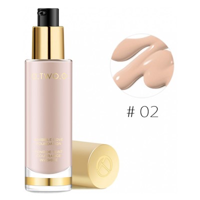 Тональный крем O.TWO.O Gold Invisible Cove Foundation № 2 30 ml