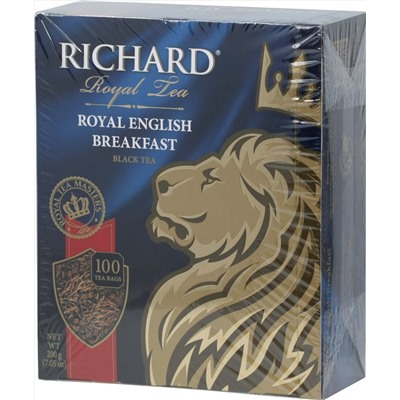 Richard. Английский завтрак карт.упаковка, 100 пак.