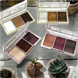 Тени для век DoDoGirl 3 цвета Арт 3270 Комплект 4 шт разных цветов