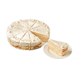 Торт Молочная девочка 1,32 кг (12 порций)