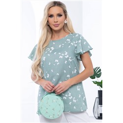 Блуза "Гайана" (мята) Б6778
