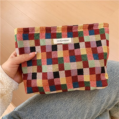 Small cosmetic bag for traveling, shoulder bag, wipes, organizer bag, lipstick, handheld liner, new collection