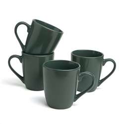 НАБОР КРУЖЕК BRONCO "GRASSES" 4 ШТ. 320 МЛ