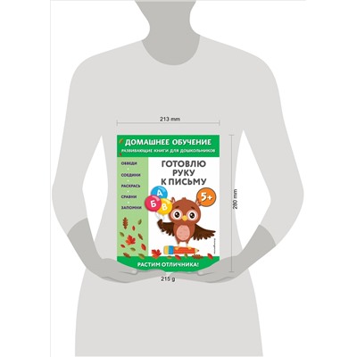 Эдже Эмине Чакуди. Готовлю руку к письму: для детей от 5 лет