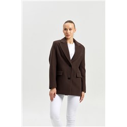 Пальто женское демисезонное 27100 шоколад