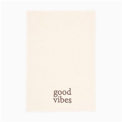 Полотенце махровое Этель Good vibes 35х50 см, 100% хлопок, 350 г/м2