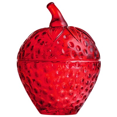 ЕМКОСТЬ ДЛЯ ХРАНЕНИЯ "STRAWBERRY" 9,5*9,5*13,5 СМ/200 МЛ