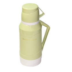 Термос BACKMAN BM-0904-01 обьем 1,8л стекло 2 чашки в комплекте (12) оптом