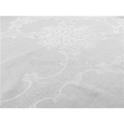 05с28 ЯК Скатерть 150*220 "Подарочная" цв. белый